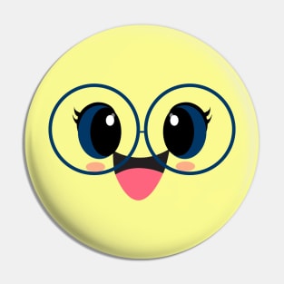 Cute Blue Eyes Pin