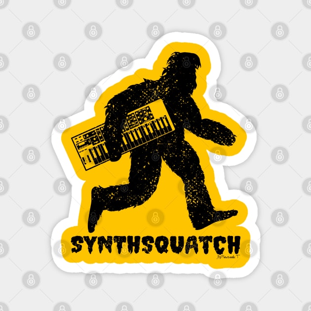 Synthesizer Bigfoot for Synth Player Magnet by Mewzeek_T