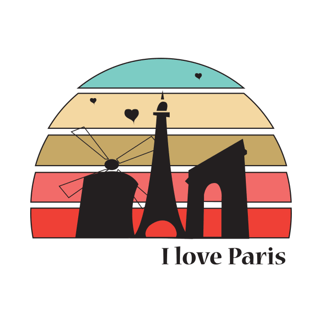 I love Paris by dddesign