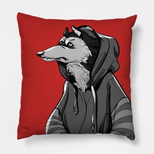 Lone wolf Pillow