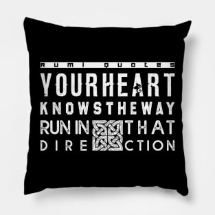 Rumi Quotes Pillow