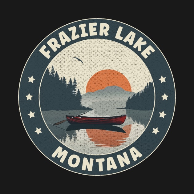 Frazier Lake Montana Sunset by turtlestart