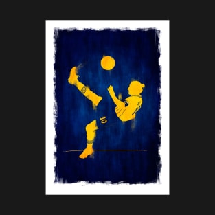 Zlatan Ibrahimovic - Sweden Football Artwork T-Shirt