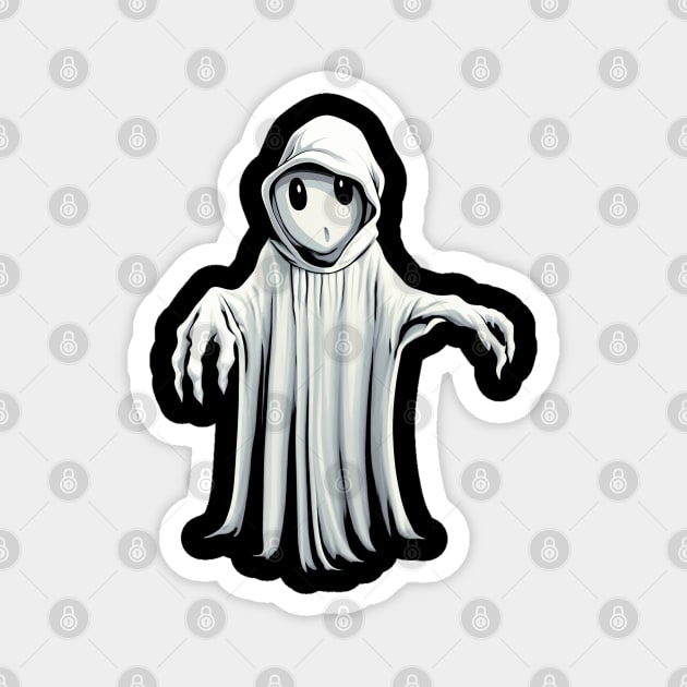 Cute Spooky ghost Magnet by JennyPool