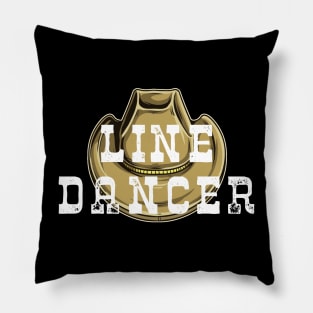 Line Dancer Design Pillow