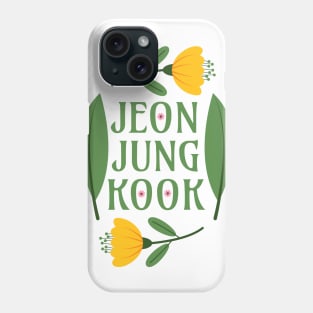 Jeon Jungkook - BTS Vocalist - Greenery BTS Army Jeon Jung-Kook Phone Case