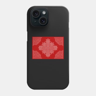 Dot Kolam, Rangoli, Indian traditional art Phone Case