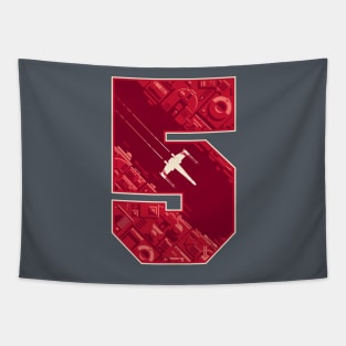 Red Five Tapestry