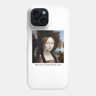 Leonardo da Vinci Renaissance artist painting Phone Case