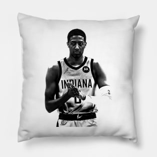 Tyrese Haliburton -- Pencil Draw Pillow