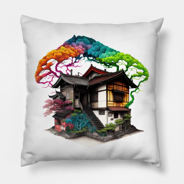 The houses of Ōsaka Pillow by Imagier