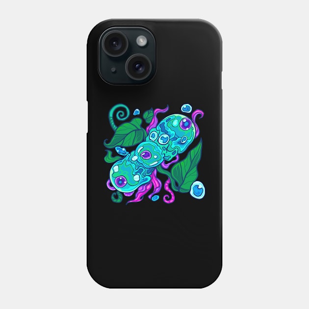 Abstract Cool spring flowers and leaves Phone Case by rulst