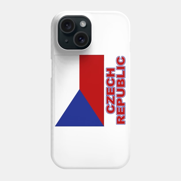 The Pride of the Czech Republic - Czech Flag Design Phone Case by Naves