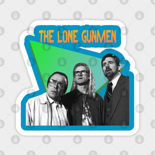 The Lone Gunmen Magnet by Moulezitouna