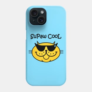 SuPaw CooL -YELLOW Phone Case