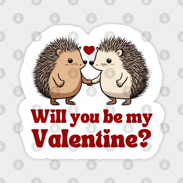 Will You Be My Valentine? Magnet by stressless