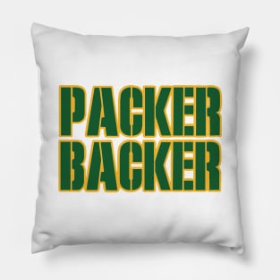 Packer Backer! Pillow