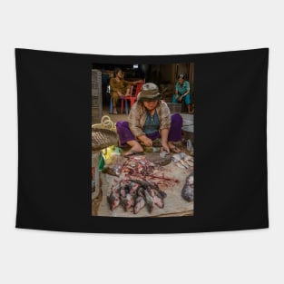 Fishmonger 2 Tapestry