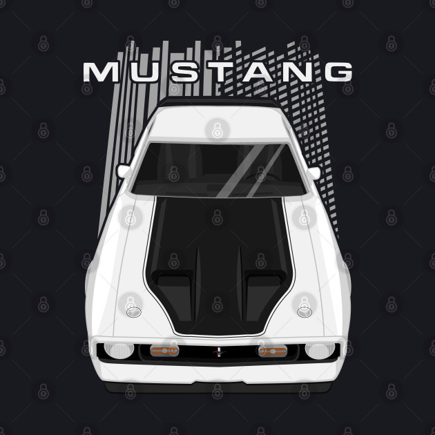 Mustang Mach 1 1971 to 1972 - White - 1972 - Phone Case