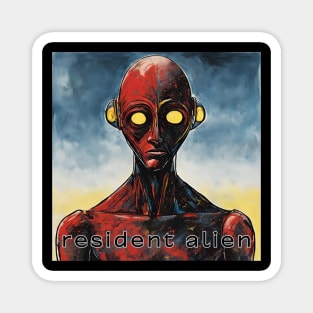 resident alien Magnet