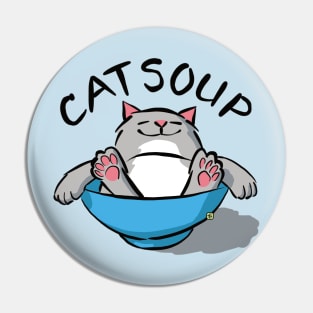 Cat Soup Pin