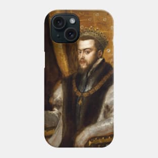 King Philip II of Spain by Titian Phone Case