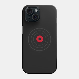 Red Record Phone Case