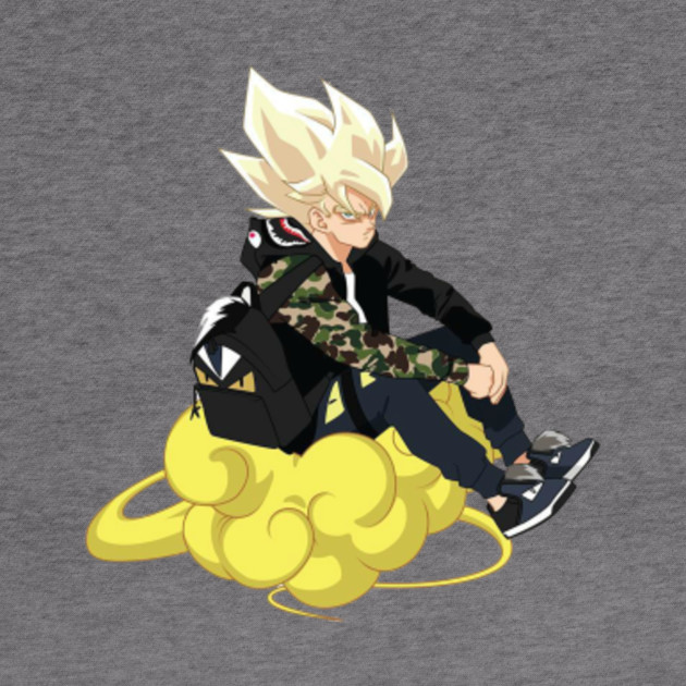 Goku Hypebeast Dragon Ball Hoodie Teepublic