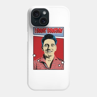Lonnie Donegan Pop Art Comic Style Phone Case