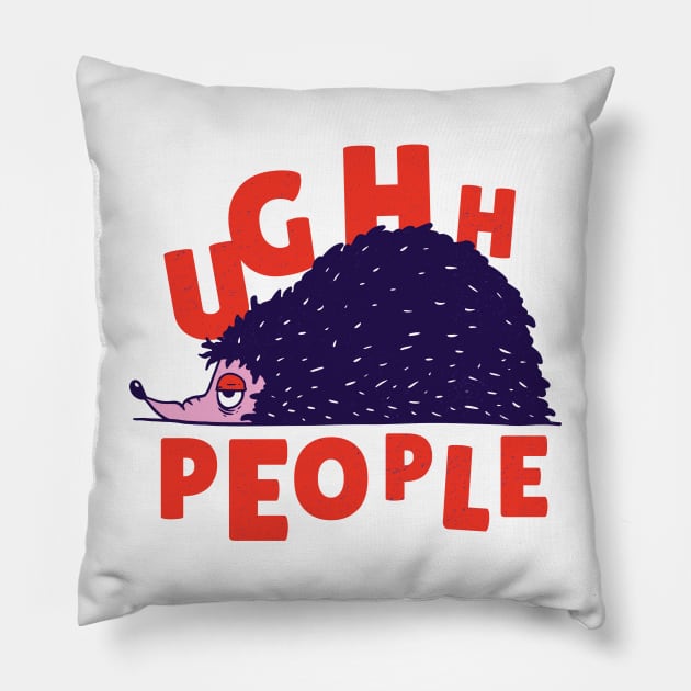 Ugh People Pillow by Urban_Vintage