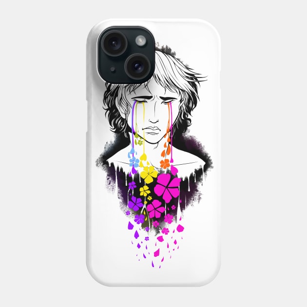 Crying Phone Case by theasterism