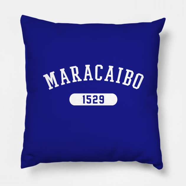 Maracaibo 1529 Pillow by somosdelsur