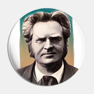 Norwegian Writer Bjørnstjerne Bjørnson illustration Pin