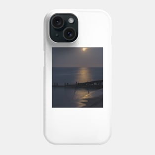 Moonlight on the North Sea Phone Case