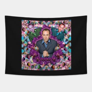 the mirror of my soul is mr. cage Tapestry