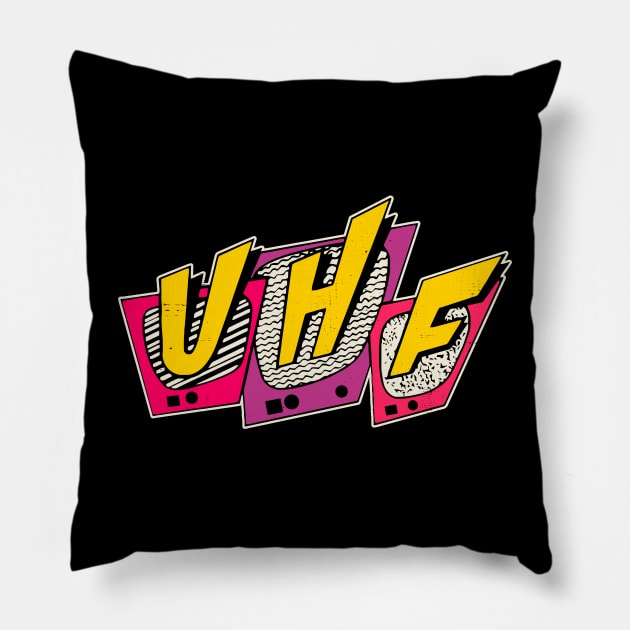 UHF Pillow by darklordpug