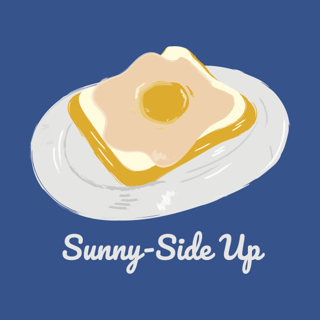 Sunny side-up egg by 1stofjanuary