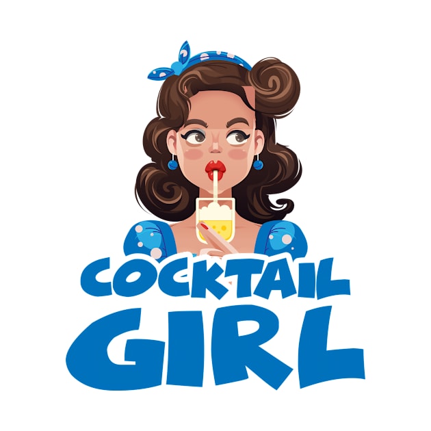 Cocktail Girl by designdaking