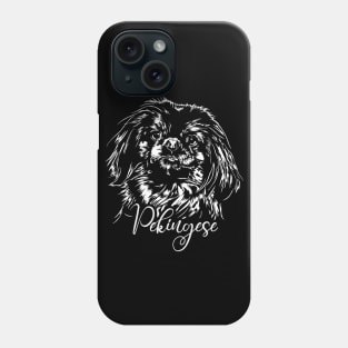 Funny Proud Pekingese dog portrait dog lover Phone Case