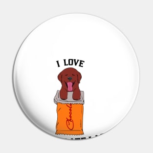 Chocolate Lab Pin