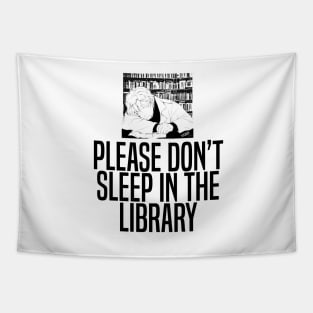 Banana Fish - Ash Lynx Please Don't Sleep in The Library Tapestry