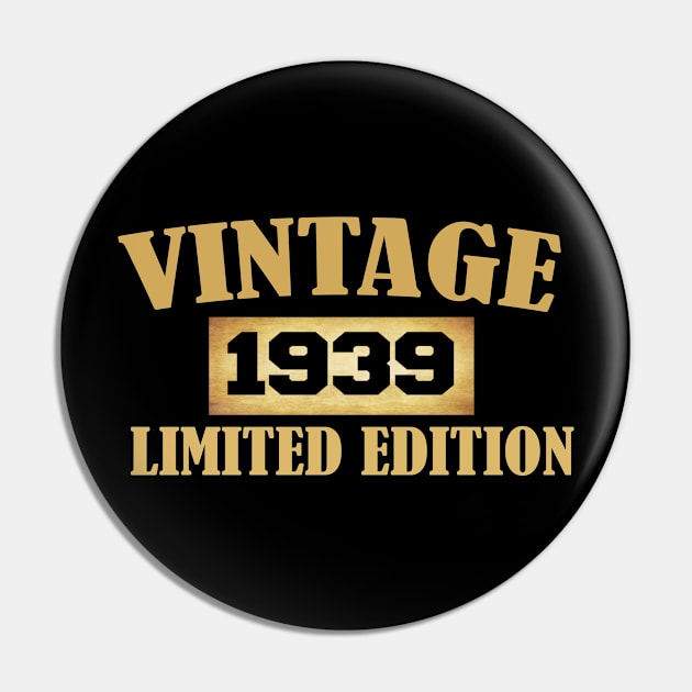 vintage 1939 limited edition Pin by UrbanCharm