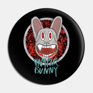 The Vampire Bunny Pin