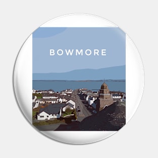 Bowmore Islay travel poster Pin