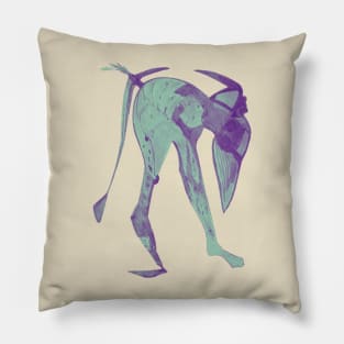 Devil crow Pillow