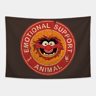 Emotional Support Animal Vintage Tapestry