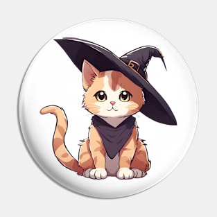 Witch Cat Pin