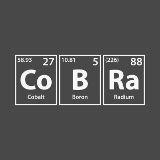 Cobra (Co-B-Ra) Periodic Elements Spelling T-Shirt