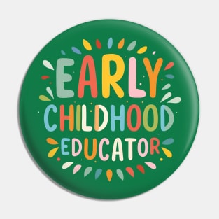 Early Childhood Educator Pin