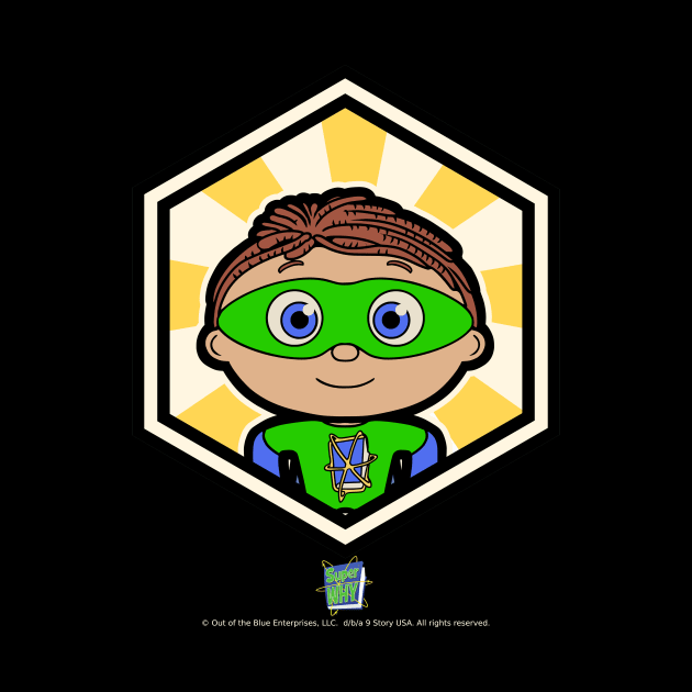 Super Why! Starbust Badge Whyatt by rojakdesigns